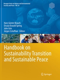 Enlarge image Cover: Handbook on Sustainability Transition and Sustainable Peace - Springer