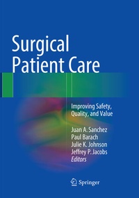 Enlarge image Cover: Surgical Patient Care - Springer