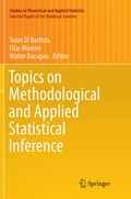 Cover: Topics on Methodological and Applied Statistical Inference - Springer