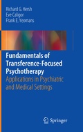 Cover: Fundamentals of Transference-Focused Psychotherapy - Springer