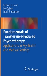 Enlarge image Cover: Fundamentals of Transference-Focused Psychotherapy - Springer