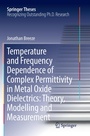 Cover: Temperature and Frequency Dependence of Complex Permittivity in Metal Oxide Dielectrics: Theory, Modelling and Measurement - Springer