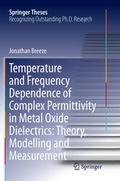 Cover: Temperature and Frequency Dependence of Complex Permittivity in Metal Oxide Dielectrics: Theory, Modelling and Measurement - Springer