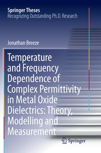 Abbildung von: Temperature and Frequency Dependence of Complex Permittivity in Metal Oxide Dielectrics: Theory, Modelling and Measurement - Springer