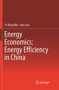 Cover: Energy Economics: Energy Efficiency in China - Springer