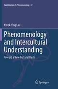 Cover: Phenomenology and Intercultural Understanding - Springer