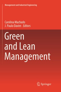 Enlarge image Cover: Green and Lean Management - Springer