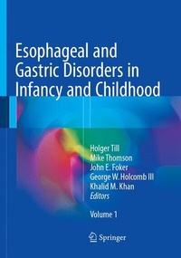 Abbildung von: Esophageal and Gastric Disorders in Infancy and Childhood - Springer