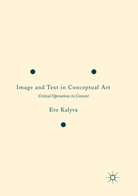 Enlarge image Cover: Image and Text in Conceptual Art - Palgrave Macmillan