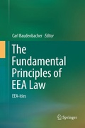 Cover: The Fundamental Principles of EEA Law - Springer