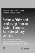 Cover: Business Ethics and Leadership from an Eastern European, Transdisciplinary Context - Springer