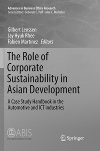 Enlarge image Cover: The Role of Corporate Sustainability in Asian Development - Springer