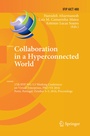 Cover: Collaboration in a Hyperconnected World - Springer