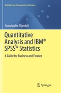 Cover: Quantitative Analysis and IBM&reg; SPSS&reg; Statistics - Springer