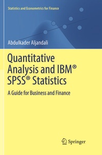 Enlarge image Cover: Quantitative Analysis and IBM® SPSS® Statistics - Springer
