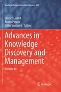 Cover: Advances in Knowledge Discovery and Management - Springer