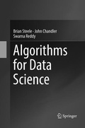 Cover: Algorithms for Data Science - Springer