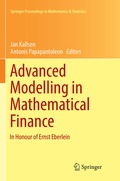 Cover: Advanced Modelling in Mathematical Finance - Springer