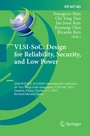 Cover: VLSI-SoC: Design for Reliability, Security, and Low Power - Springer