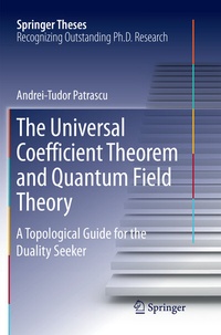 Abbildung von: The Universal Coefficient Theorem and Quantum Field Theory - Springer