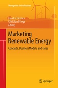 Cover: Marketing Renewable Energy - Springer
