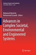 Cover: Advances in Complex Societal, Environmental and Engineered Systems - Springer