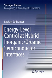 Abbildung von: Energy-Level Control at Hybrid Inorganic/Organic Semiconductor Interfaces - Springer