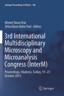 Cover: 3rd International Multidisciplinary Microscopy and Microanalysis Congress (InterM) - Springer