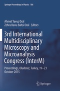 Cover: 3rd International Multidisciplinary Microscopy and Microanalysis Congress (InterM) - Springer