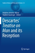Cover: Descartes' Treatise on Man and its Reception - Springer