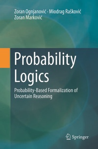 Enlarge image Cover: Probability Logics - Springer