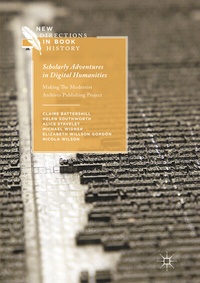 Abbildung von: Scholarly Adventures in Digital Humanities - Palgrave Macmillan