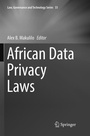 Cover: African Data Privacy Laws - Springer