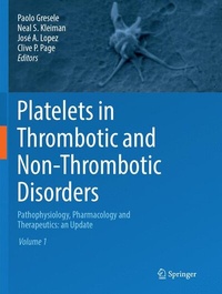 Enlarge image Cover: Platelets in Thrombotic and Non-Thrombotic Disorders - Springer