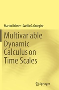 Cover: Multivariable Dynamic Calculus on Time Scales - Springer