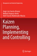 Cover: Kaizen Planning, Implementing and Controlling - Springer