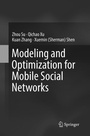 Cover: Modeling and Optimization for Mobile Social Networks - Springer