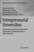 Cover: Entrepreneurial Universities - Springer