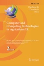 Cover: Computer and Computing Technologies in Agriculture IX - Springer