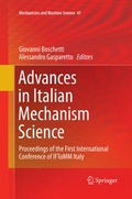 Cover: Advances in Italian Mechanism Science - Springer