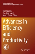 Cover: Advances in Efficiency and Productivity - Springer