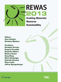 Enlarge image Cover: REWAS 2013 - Springer