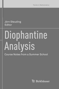 Enlarge image Cover: Diophantine Analysis - Birkhäuser