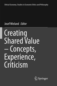 Enlarge image Cover: Creating Shared Value - Concepts, Experience, Criticism - Springer