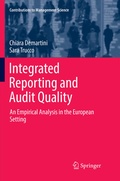 Cover: Integrated Reporting and Audit Quality - Springer