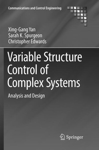 Enlarge image Cover: Variable Structure Control of Complex Systems - Springer