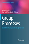 Cover: Group Processes - Springer