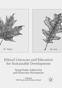 Enlarge image Cover: Ethical Literacies and Education for Sustainable Development - Palgrave Macmillan