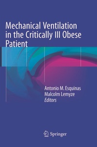 Bild: Mechanical Ventilation in the Critically Ill Obese Patient - Springer