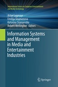 Cover: Information Systems and Management in Media and Entertainment Industries - Springer